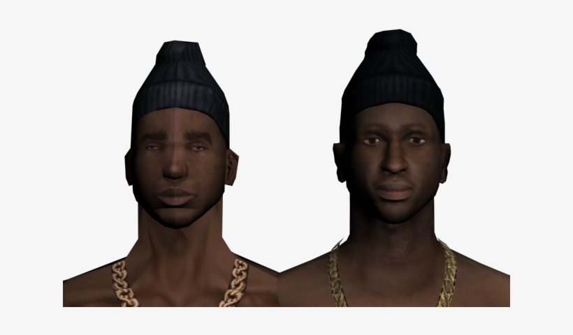 62627168 ] - Gta San Andreas Mod Face, transparent png #6040300