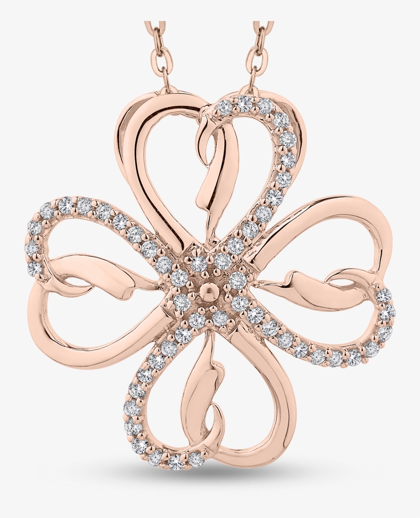 Pe1121t-25p - Sterling Silver A To Z Option Initial Diamond Necklace, transparent png #6041065