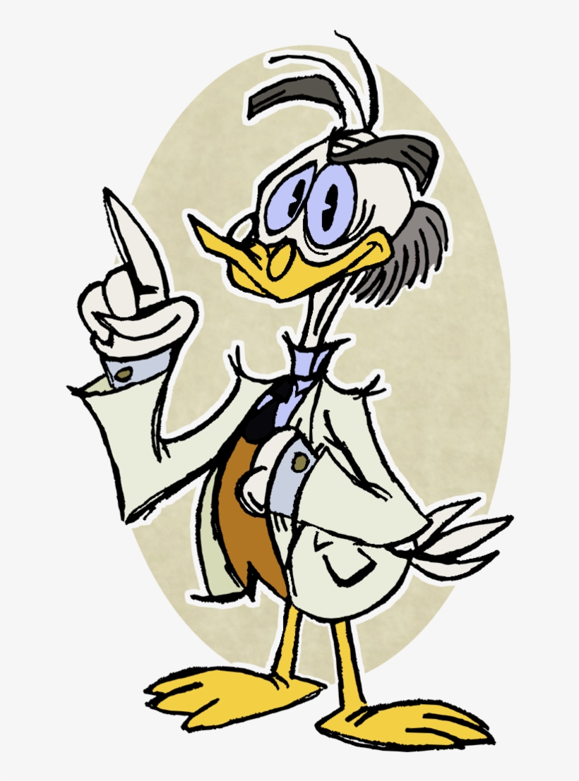 Png - Mickey Mouse 2013 Ludwig Von Drake, transparent png #6041183