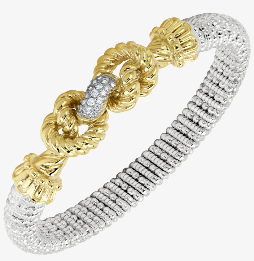 Vahan Sterling Silver And 14 Karat Bracelet With, transparent png #6041505