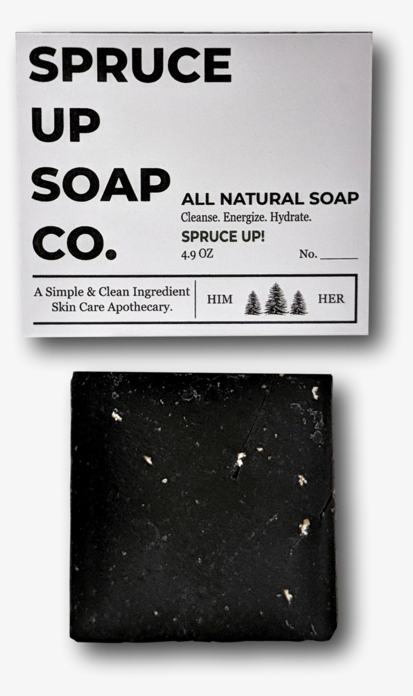 Spruce Up All Natural Soap Bar - Bar Soap, transparent png #6042214
