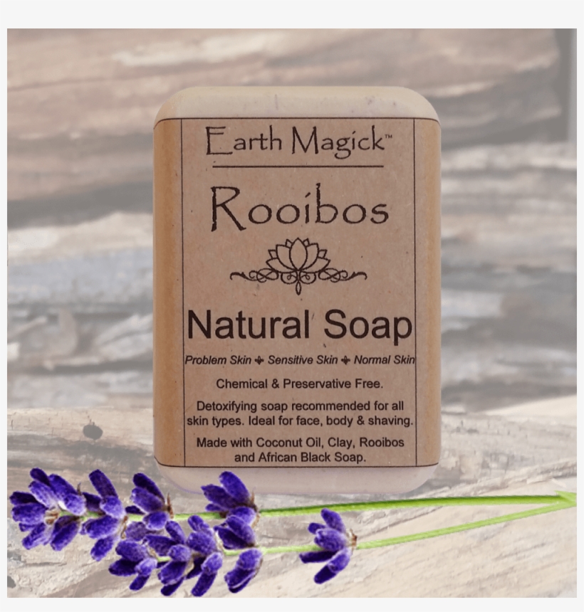 Rooibos Natural Soap Bar, transparent png #6042598