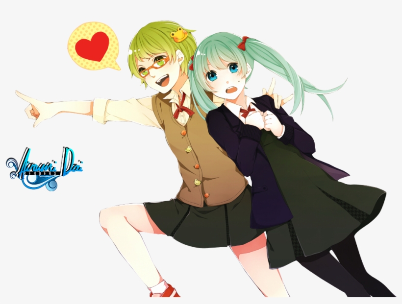 Miku & Gumi - Piapro, transparent png #6042599