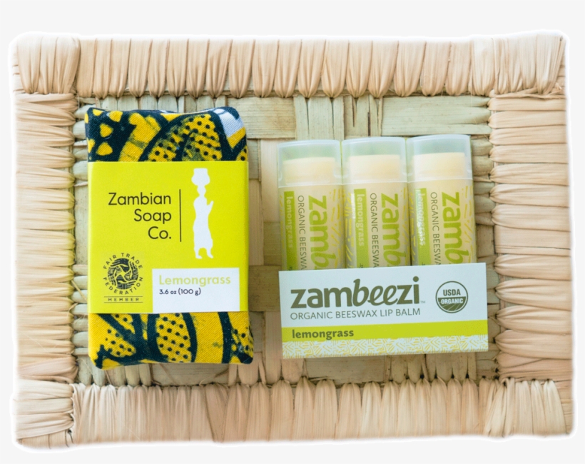 Small Gift Pack Lemongrass Soap Bar Lemongrass Zambeezi - Fusilli, transparent png #6043005