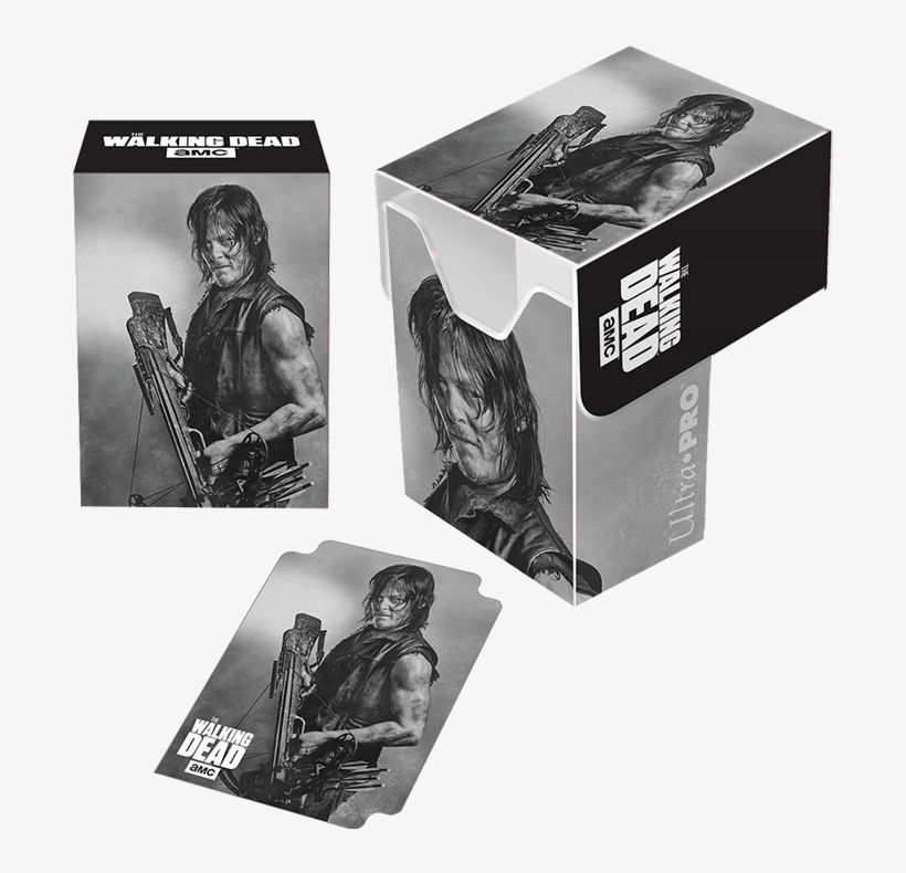 Ultra Pro The Walking Dead: Daryl Full View Deck Box, transparent png #6043290