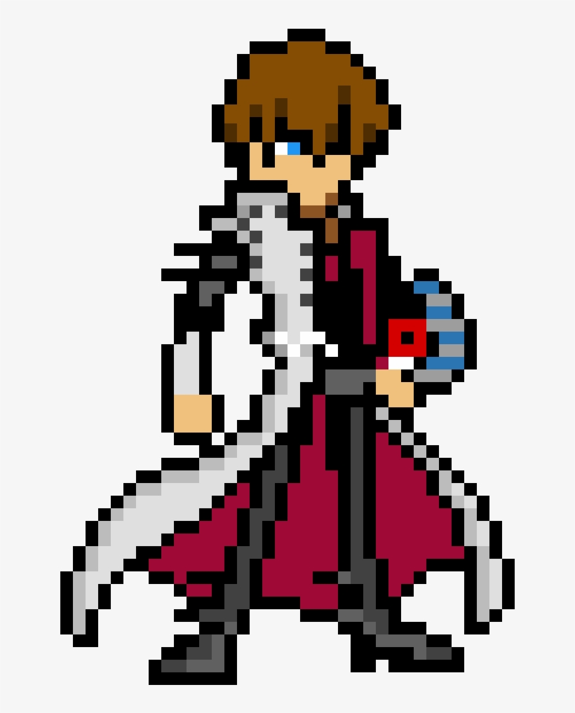 Kaiba - Seto Kaiba Sprite Gif, transparent png #6044231