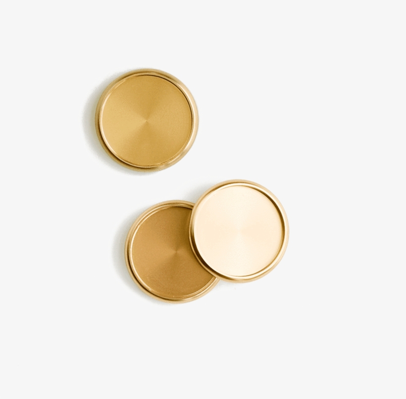 Purple Geometric Agenda With 9 Gold Discs - Eye Shadow, transparent png #6044704