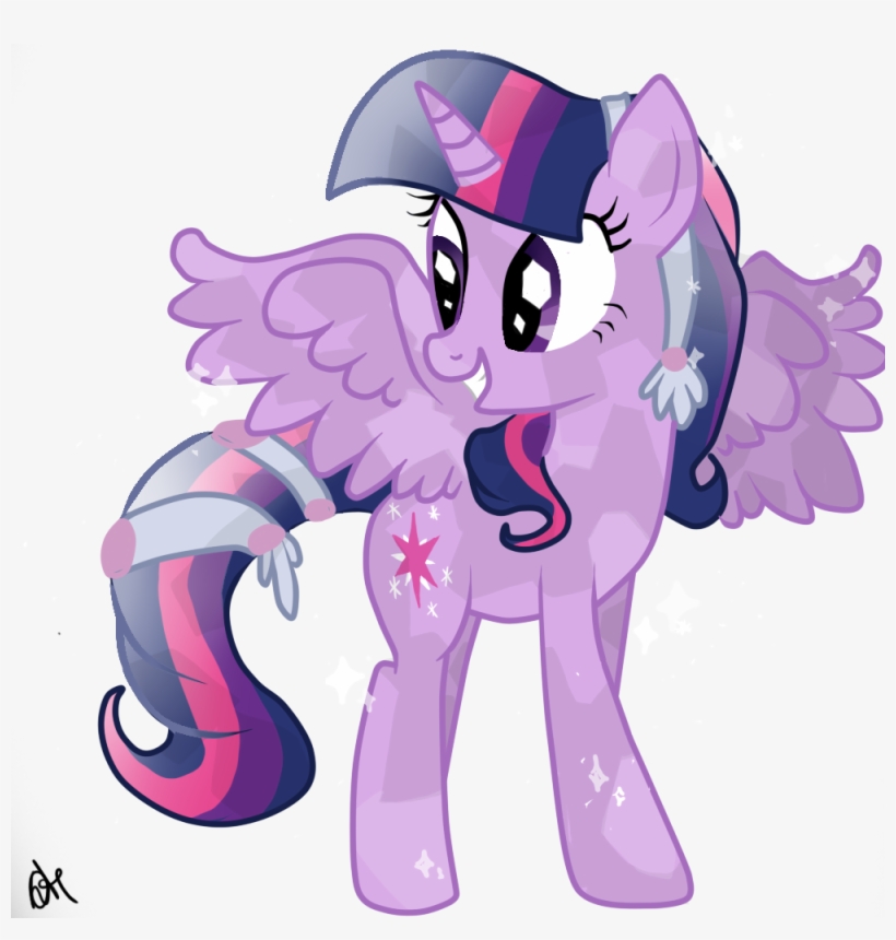 When She Became An Alicorn , There Was A Huge Outrage - Princess Twilight Sparkle Crystal Pony, transparent png #6045085