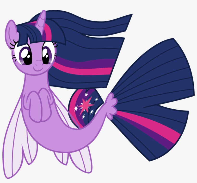 Pilot231, Female, Fin Wings, Mare, Pony, Safe, Seaponified, - Winged Unicorn, transparent png #6045726