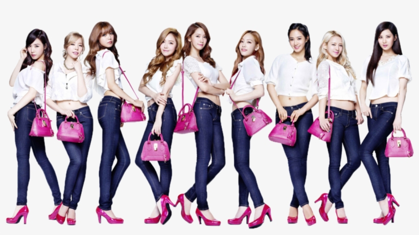 Snsd Png Render For Jeans Samantha Thavasa By Chocoshim-d6l873m - Girls Generation, transparent png #6046592