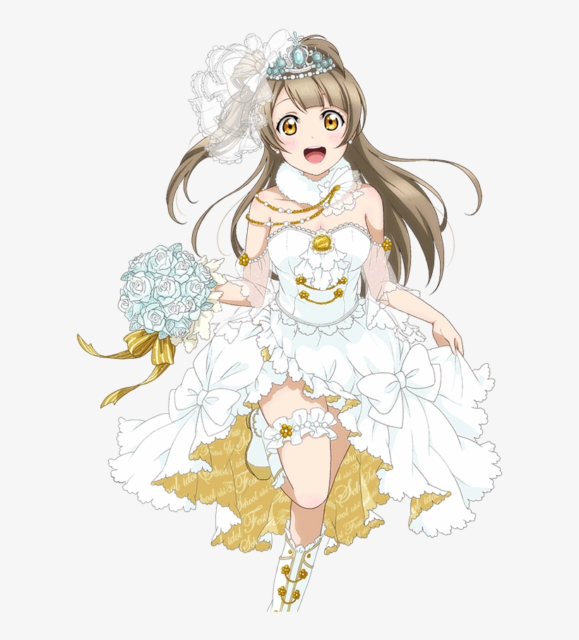 Download Images - Love Live! Minami Kotori Kawaii Cosplay Costume Wedding, transparent png #6047136
