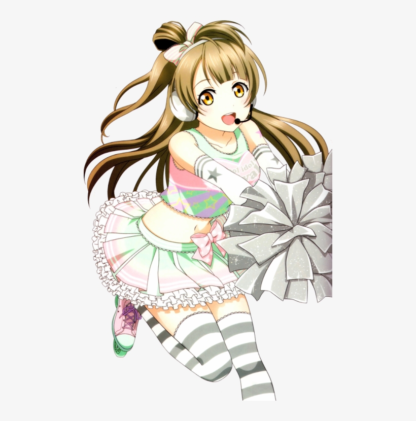 Love Live! Cheerleaders Kotori Minami Uniform Cosplay, transparent png #6047469