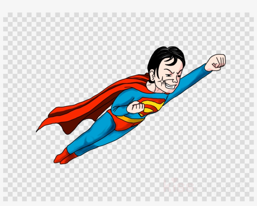 Cartoon Clipart Superman Clip Art - Australia With Transparent Background, transparent png #6047630