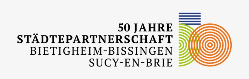 50 Jahre Städtepartnerschaft Sucy En Brie Und Bietigheim - German Language, transparent png #6047721