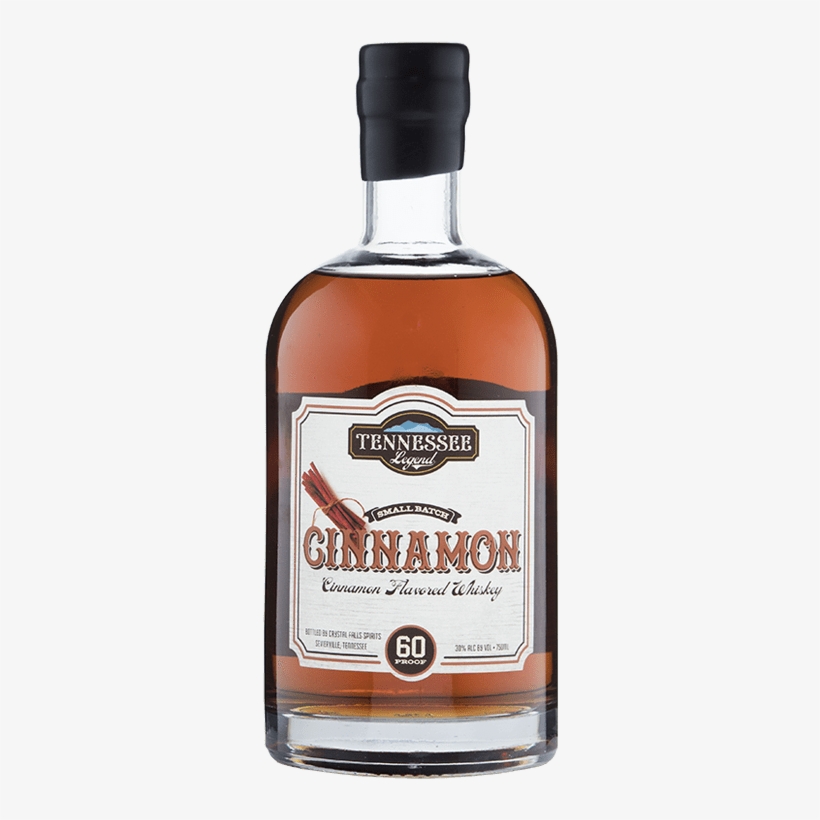 Tennessee Legend Cinnamon Whiskey 750ml - Woods 100 Old Navy Rum, transparent png #6048790