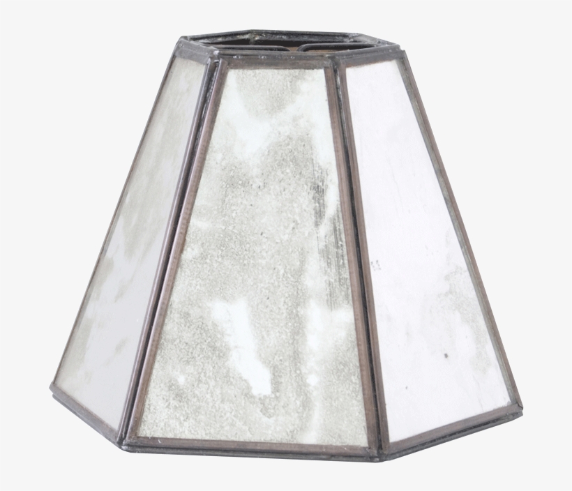 Antique Mirror Hexagonal Chandelier Shade, Lamp Shades,, transparent png #6048792