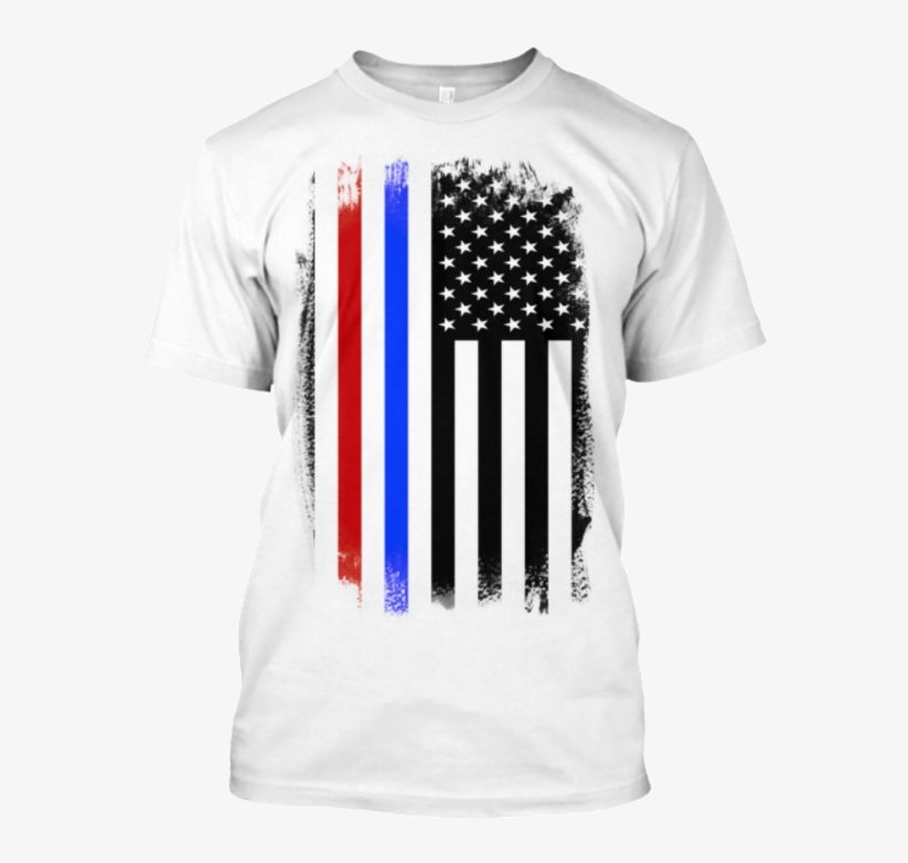 Memorial Day Weathered Flag Shirt - T Shirt No Background, transparent png #6050455