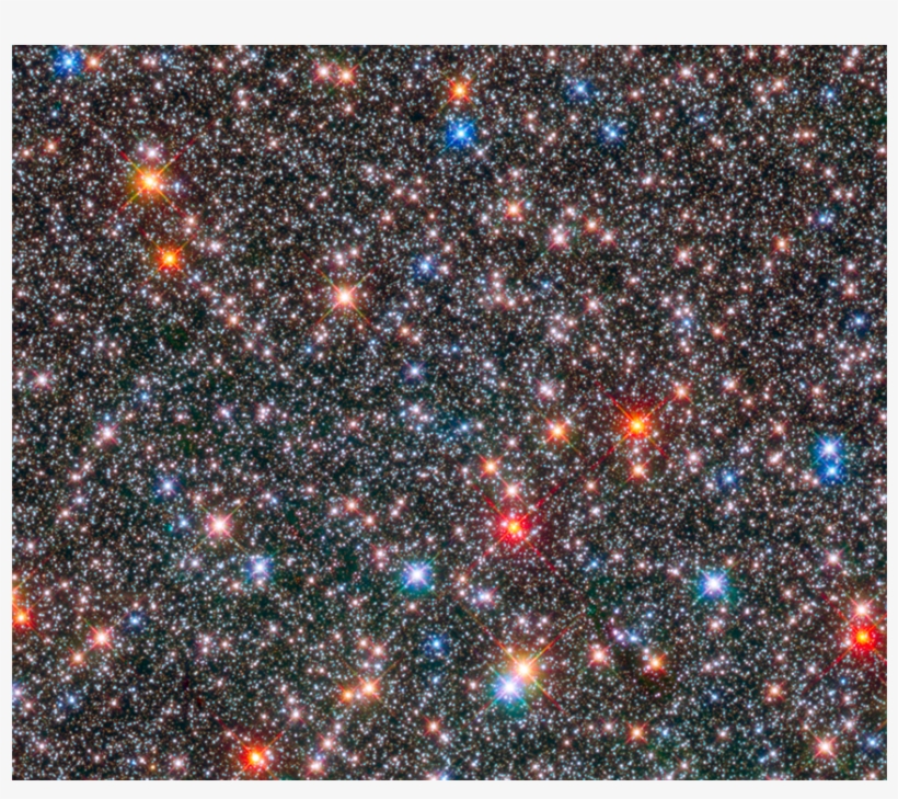 This Hubble Space Telescope Image Of A Sparkling Jewel - Many Stars In The Milky Way, transparent png #6051243