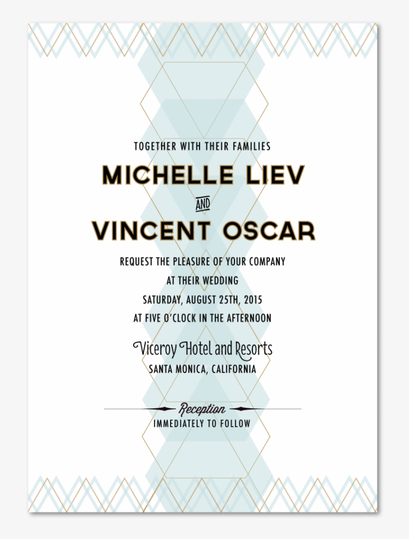 Invitations Wedding Examples Of Text Samples Party - Invitation Card Template Minimalism, transparent png #6051292
