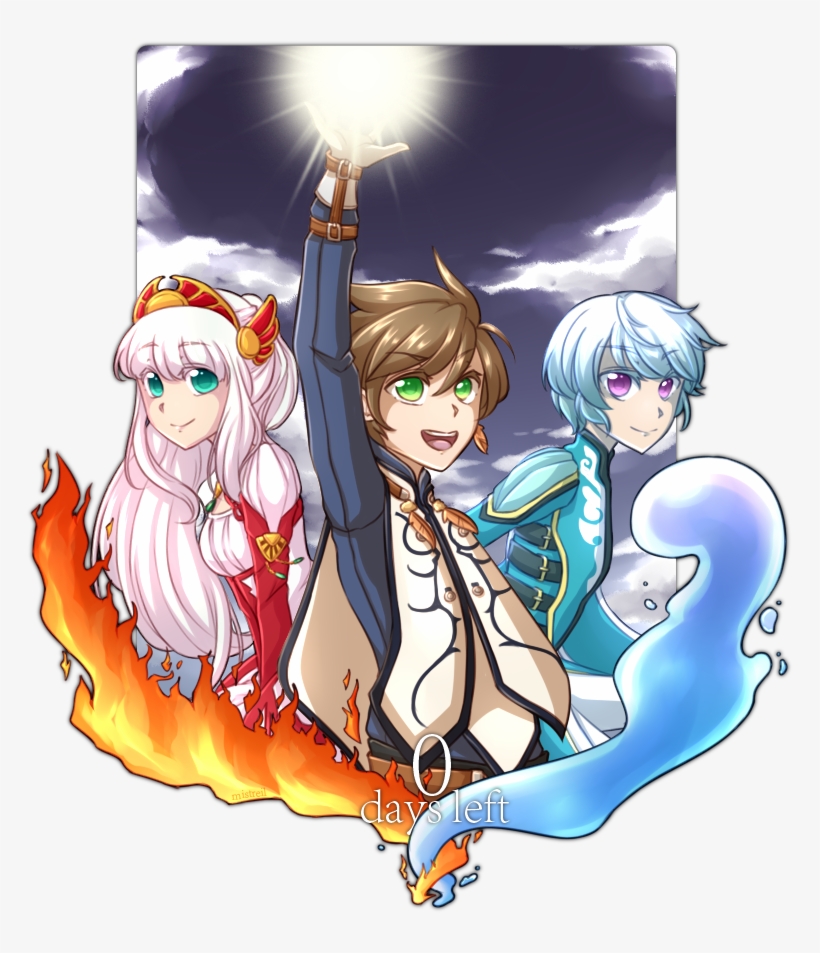 Tales Of Zestiria North American Countdown The Game - Video Game, transparent png #6051924