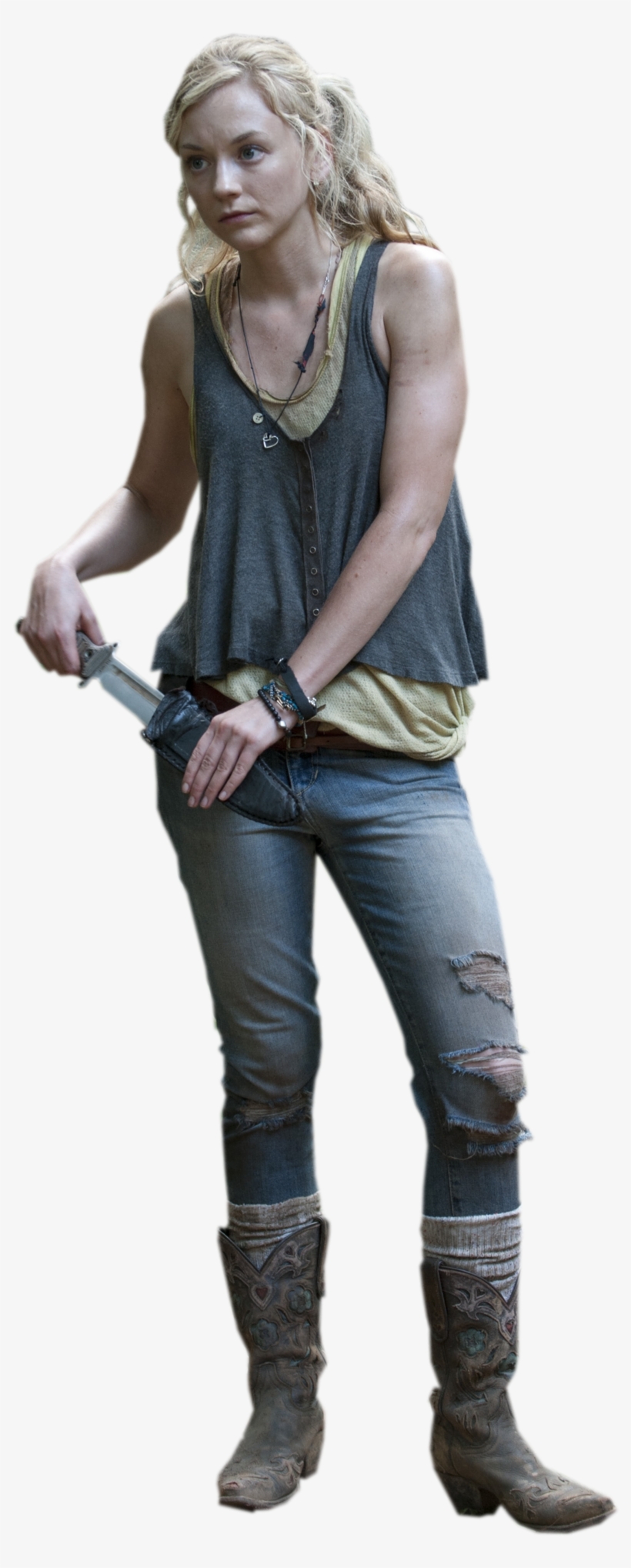 Beth Twd - Walking Dead Beth Png, transparent png #6052104