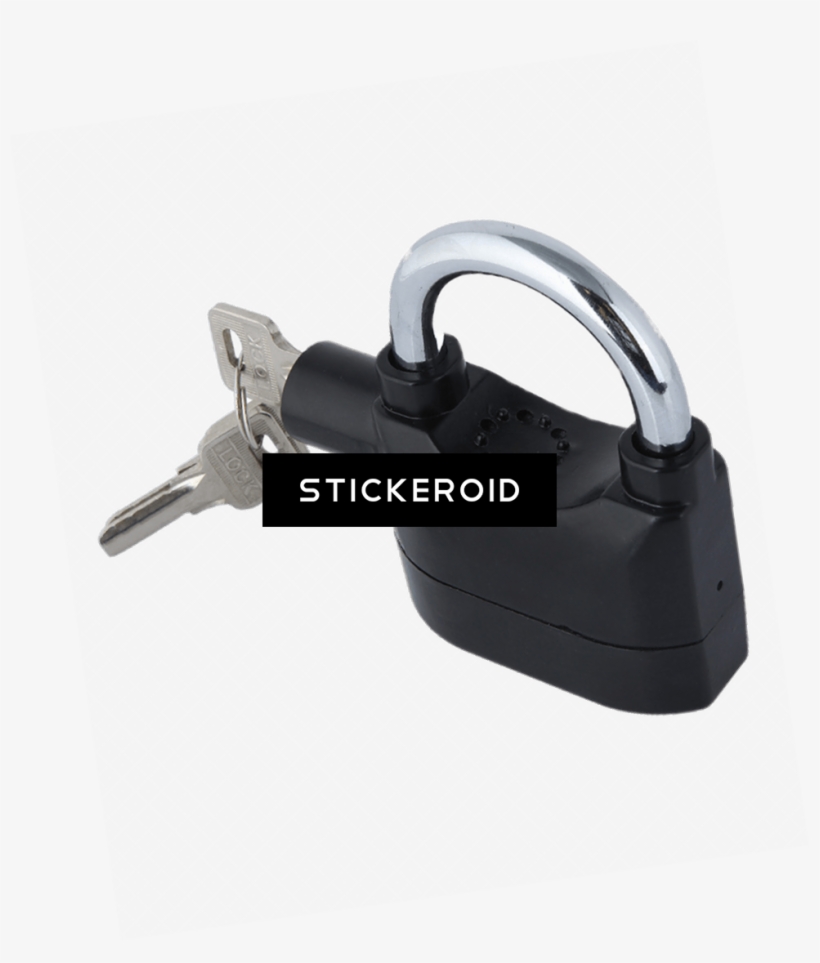 Anti Theft Siren Lock, transparent png #6052295