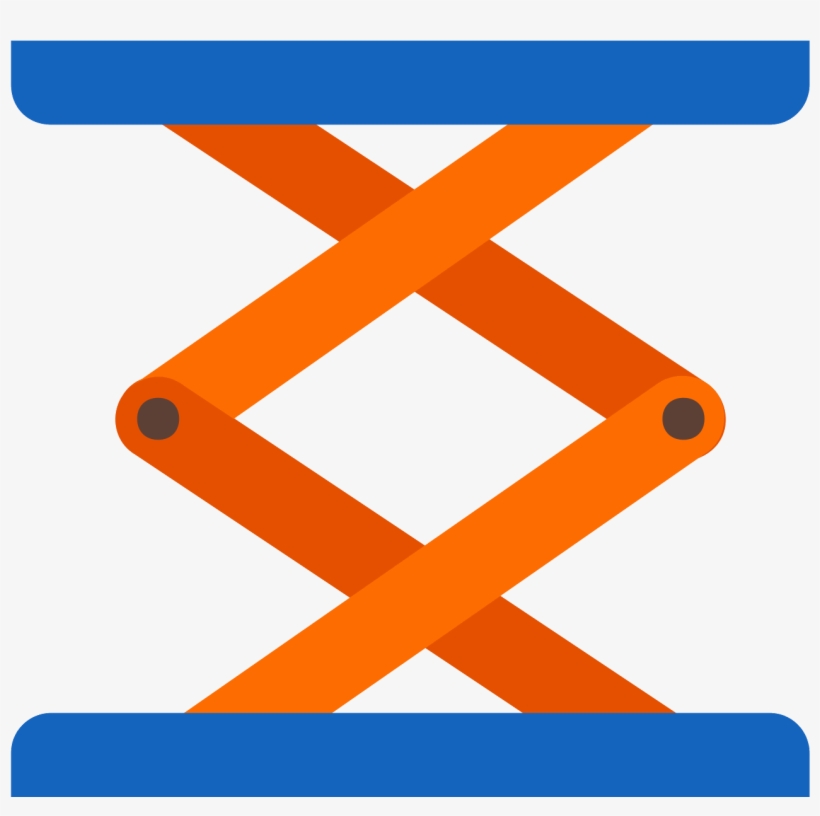 Scissor Lift Icon - Icon, transparent png #6052336