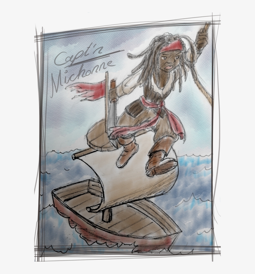 Quick Pen On Paper Sketch With Even Quicker Coloring - Cartoon, transparent png #6052447