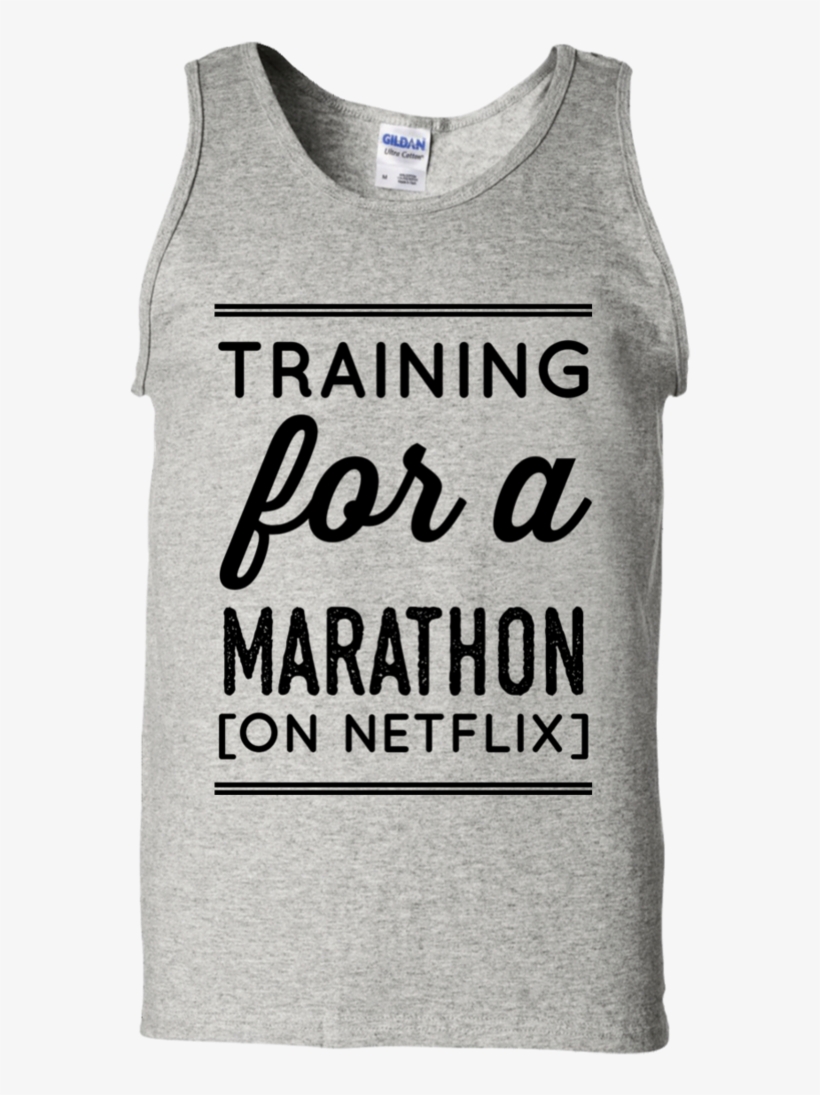 Training For A Marathon N Tank Top, transparent png #6052561