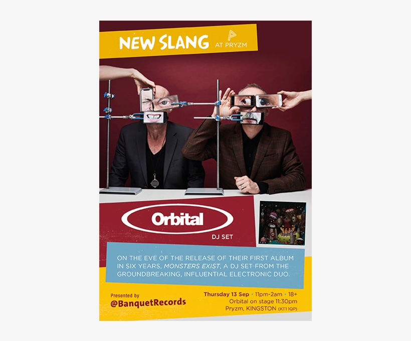Orbital / New Slang - Poster, transparent png #6052804