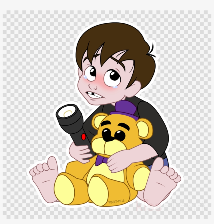Download Fnaf Crying Child Pinky Pills Clipart Five - Pinkypills, transparent png #6052998
