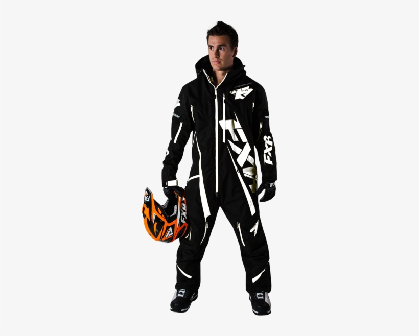 Fxr Mono Suit Black White, transparent png #6053049