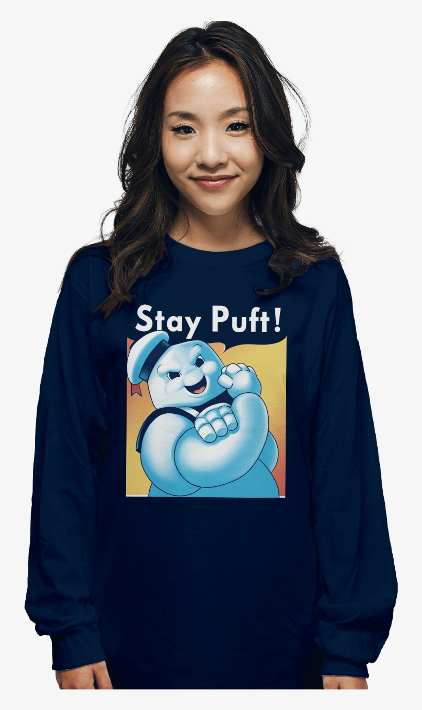 Stay Puft - Sweatshirt, transparent png #6053872