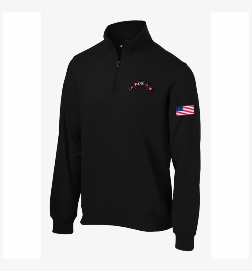 3rd Ranger Battalion 1/4 Zip Sweatshirt - Yamaha Soft Shell Jacket, transparent png #6054166