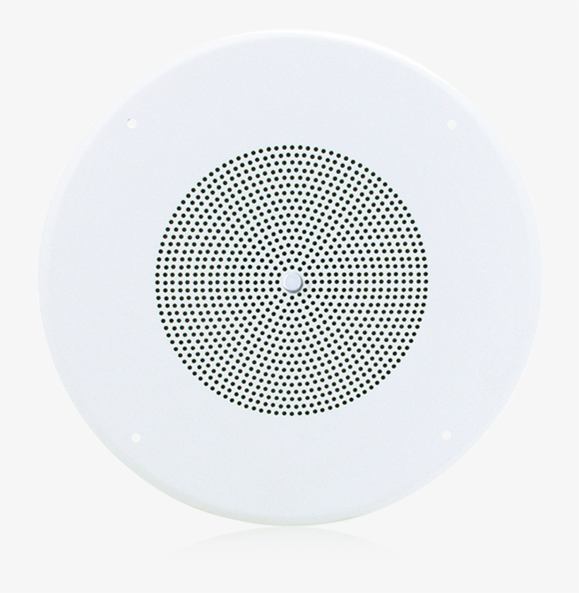 8" Dual Cone In Ceiling Loudspeaker With 25v/70v 5 - Wmu Valcom 4 Inch Ceiling Speaker, transparent png #6054419