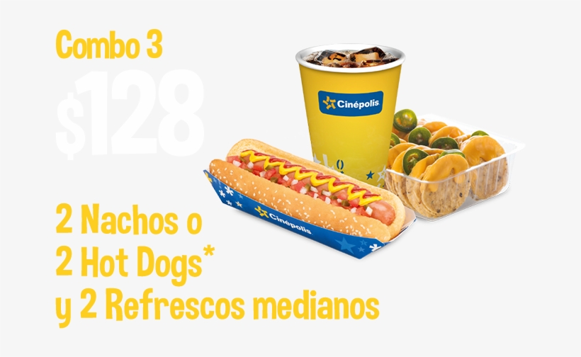 Aplica 2 Paquetes De Nachos Con Queso Medianos O 2 - Cuanto Cuestan Los Nachos En Cinepolis, transparent png #6055336