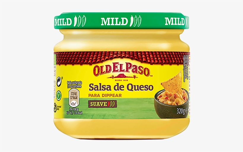 Salsa De Queso - Old El Paso Beef And Bean Chilli Burrito Kit 620g, transparent png #6055672