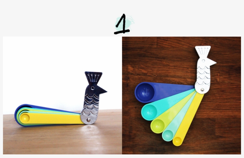 Peacock Measuring Spoons, Available Here - Measuring Spoon, transparent png #6056710