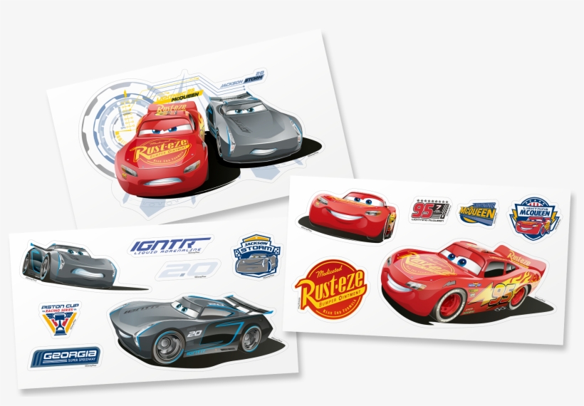 Cars 3 Wall Decorations 45cm, , Large - Cars 3 Vægdekorationer 45 Cm, transparent png #6057014