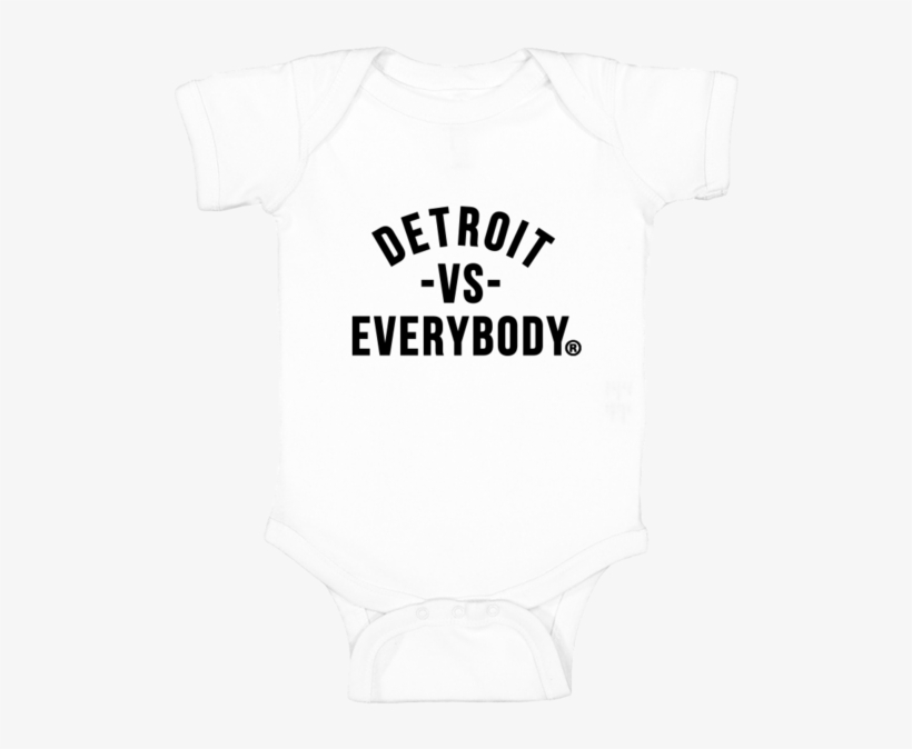 Detroit Vs Onesie - Active Shirt, transparent png #6057185