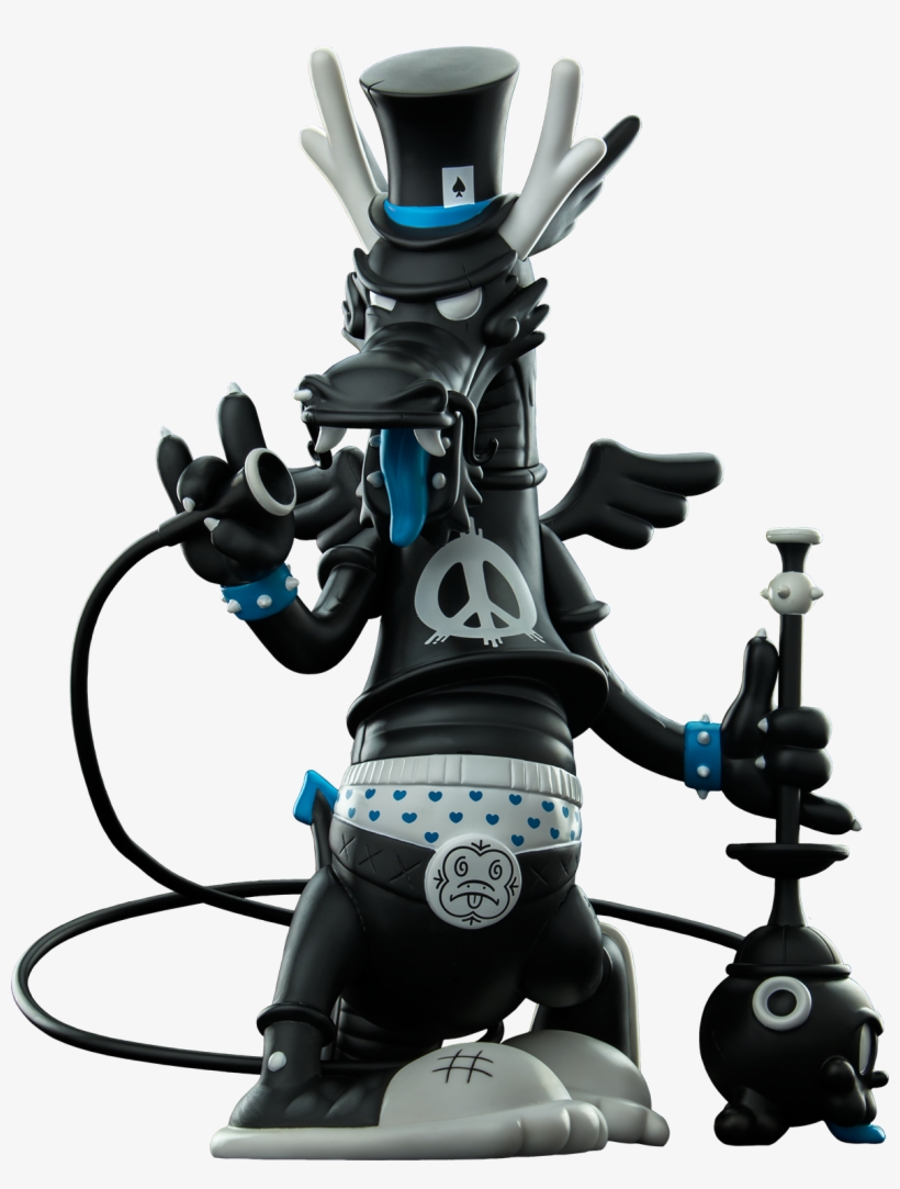 Dweezil Dragon 15" Regular Edition Vinyl Figure - Phonograph Record, transparent png #6057405