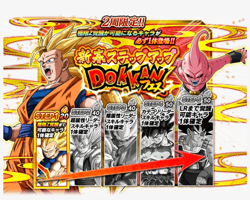 新春dokkanフェス - Dragon Ball Z Dokkan Battle, transparent png #6057452