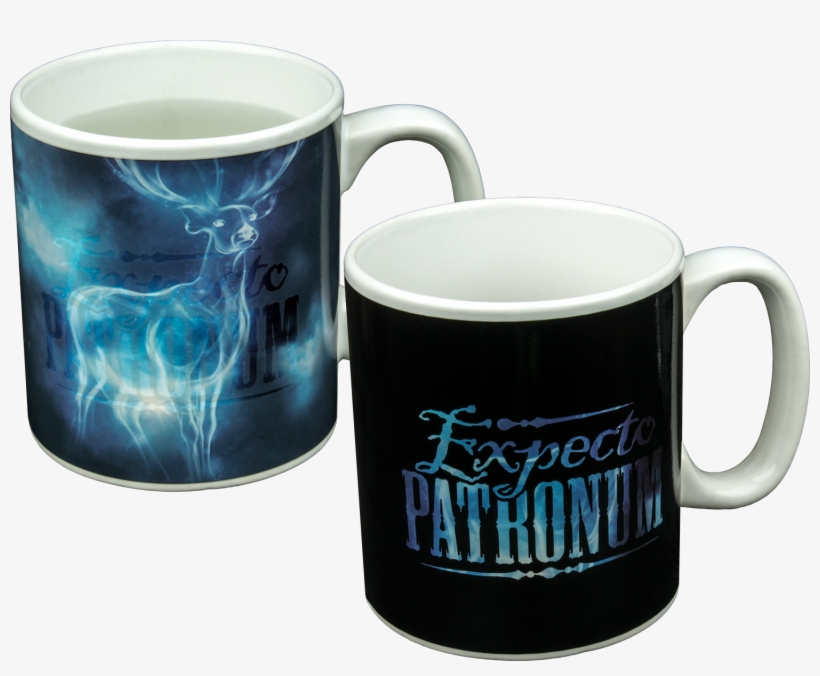 Harry - Harry Potter Expecto Patronum Heat Change Mug, transparent png #6057619