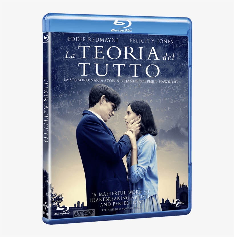 Lateoriadeltutto Bd Pack 3d - Theory Of Everything 2014 Bluray, transparent png #6057914