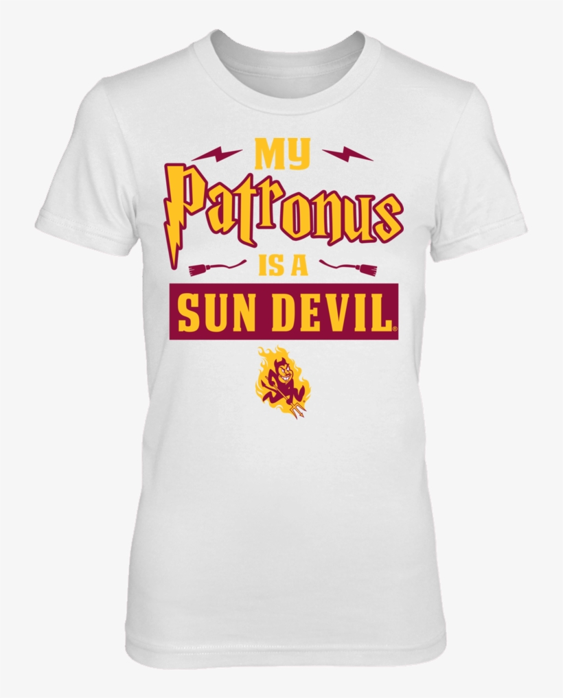 My Patronus Is A Sun Devil From Arizona State - Grambling State University Tshirt, transparent png #6058373