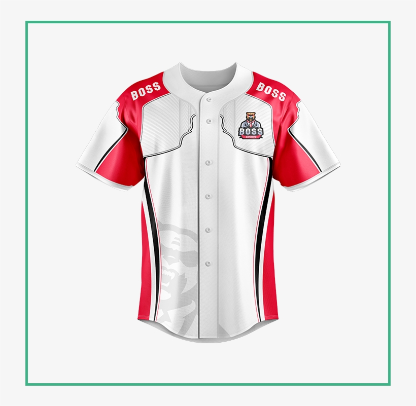 Boss Baseball Jersey - Baseball Uniform, transparent png #6058943