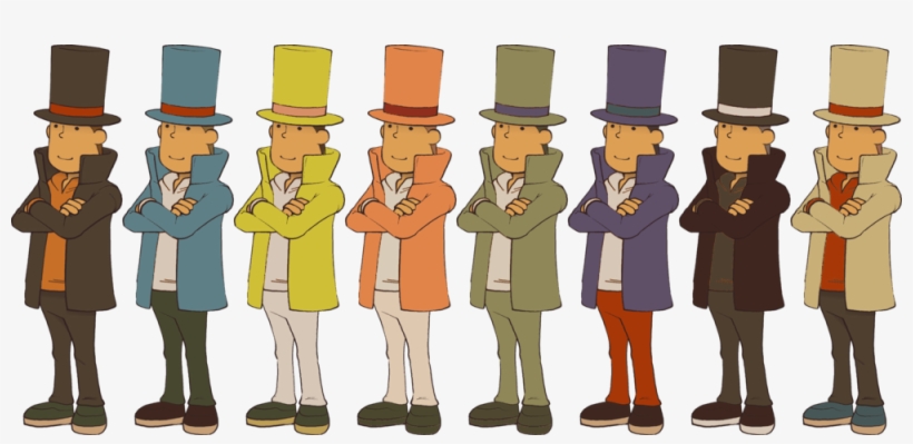 Aidanzapunklaytonpalette - Professor Hershel Layton, transparent png #6060420