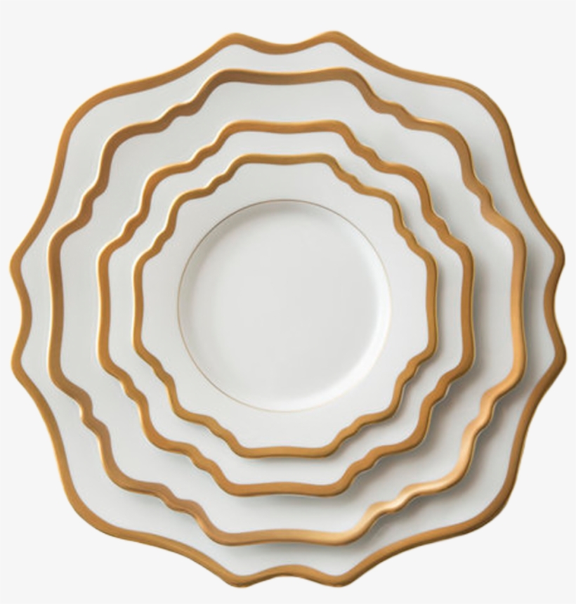 Clear Ceramic Dinner Plates Wedding Dinner Set Party - Ceramic Charger Plate, transparent png #6060425