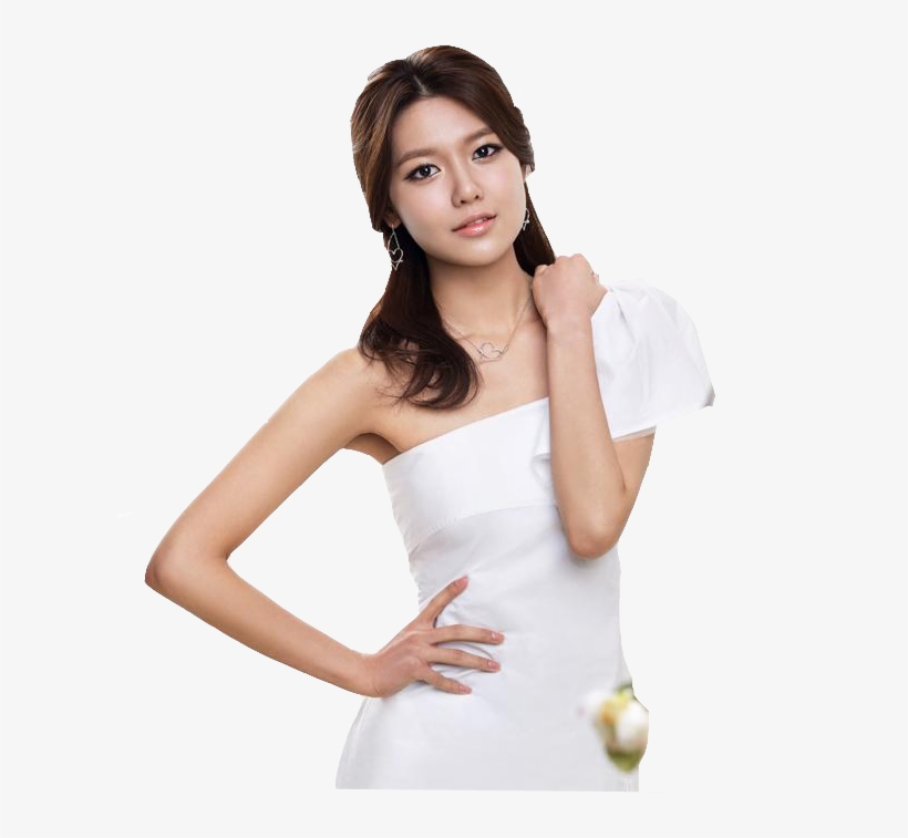 Ns 7 Ns 8 - Snsd Sooyoung White Dress, transparent png #6060534