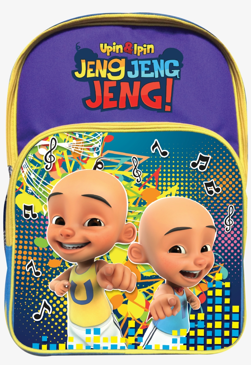 School Bag Upin &amp - Upin & Ipin Jeng Jeng Jeng!, transparent png #6061004
